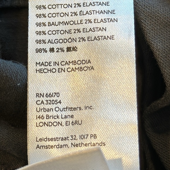 Anthropologie Pilcro The Hiker Charcoal Gray Utility Cargo Pants Size 29 - Picture 12 of 15